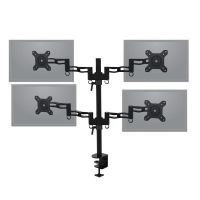 Soporte de buró para 4 Monitores