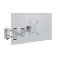 Soporte Monitor 13-30" Flexible 3 brazos Blanco