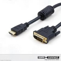 HDMI naar DVI-D kabel, 1.5m, m/m