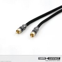 Cable de RCA Coaxial, 1.5m, m/m