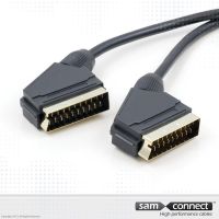 Cable SCART, 0.8m, m/m