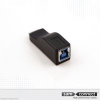 Adaptador USB B a USB Micro 3.0 f/m