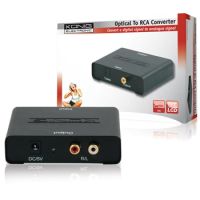 Optisch/coaxiaal naar RCA omvormer