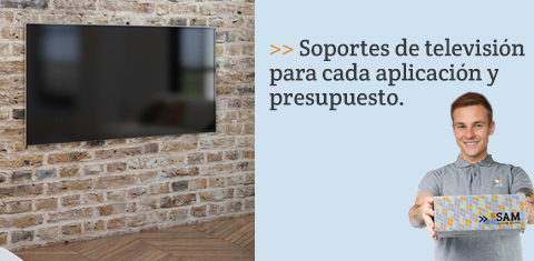 Soportes de televisión para cada aplicación y presupuesto.